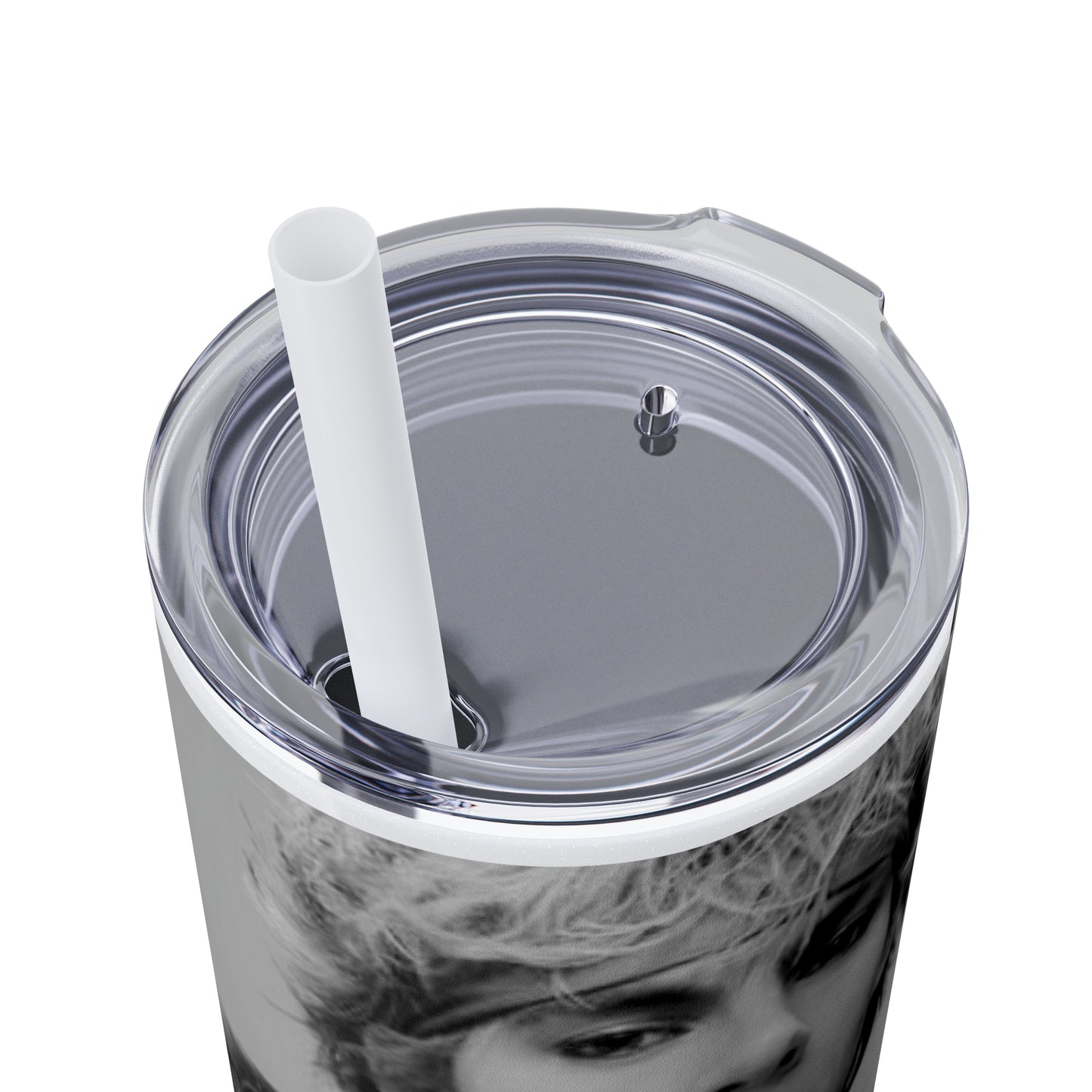 English Rockband Duran-Duran Skinny Tumbler with Straw, 20oz