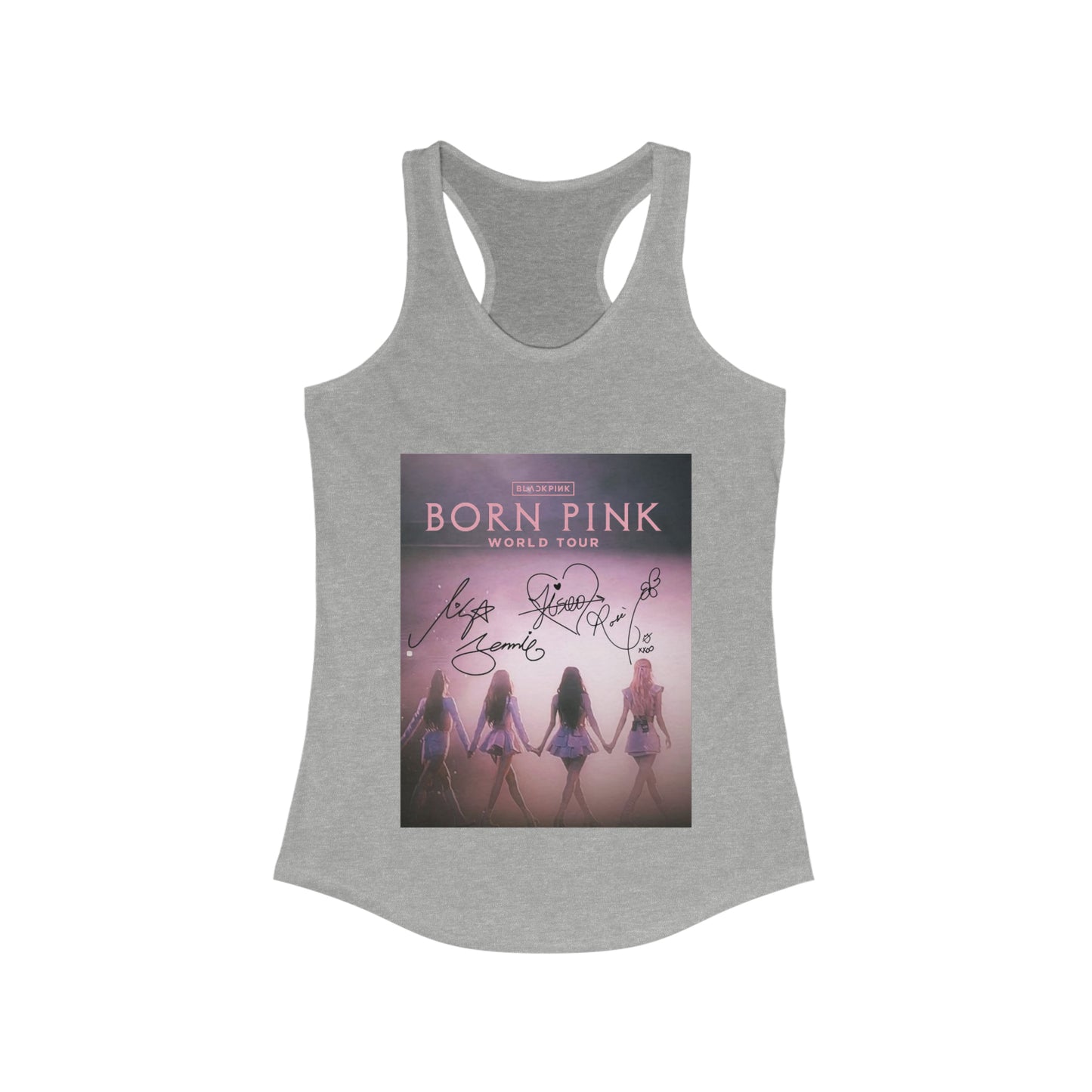 Kpop Girlband Merch Blinks Women's Ideal Racerback Tank