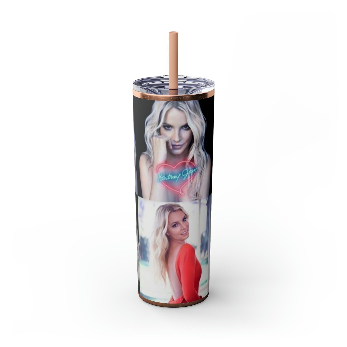 American PopStar Britney Spears Skinny Tumbler 20oz