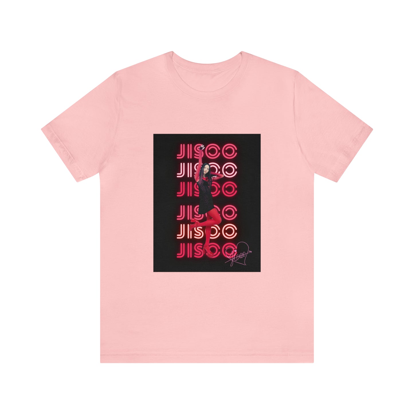 Kpop Girlband Jisoo Blinks Unisex Jersey Short Sleeve Tee