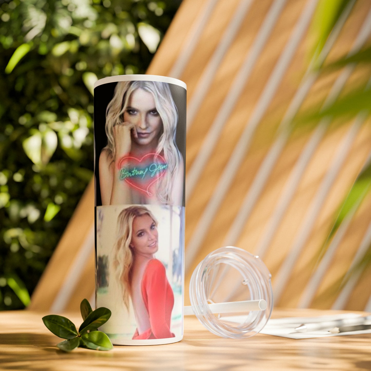 American PopStar Britney Spears Skinny Tumbler 20oz