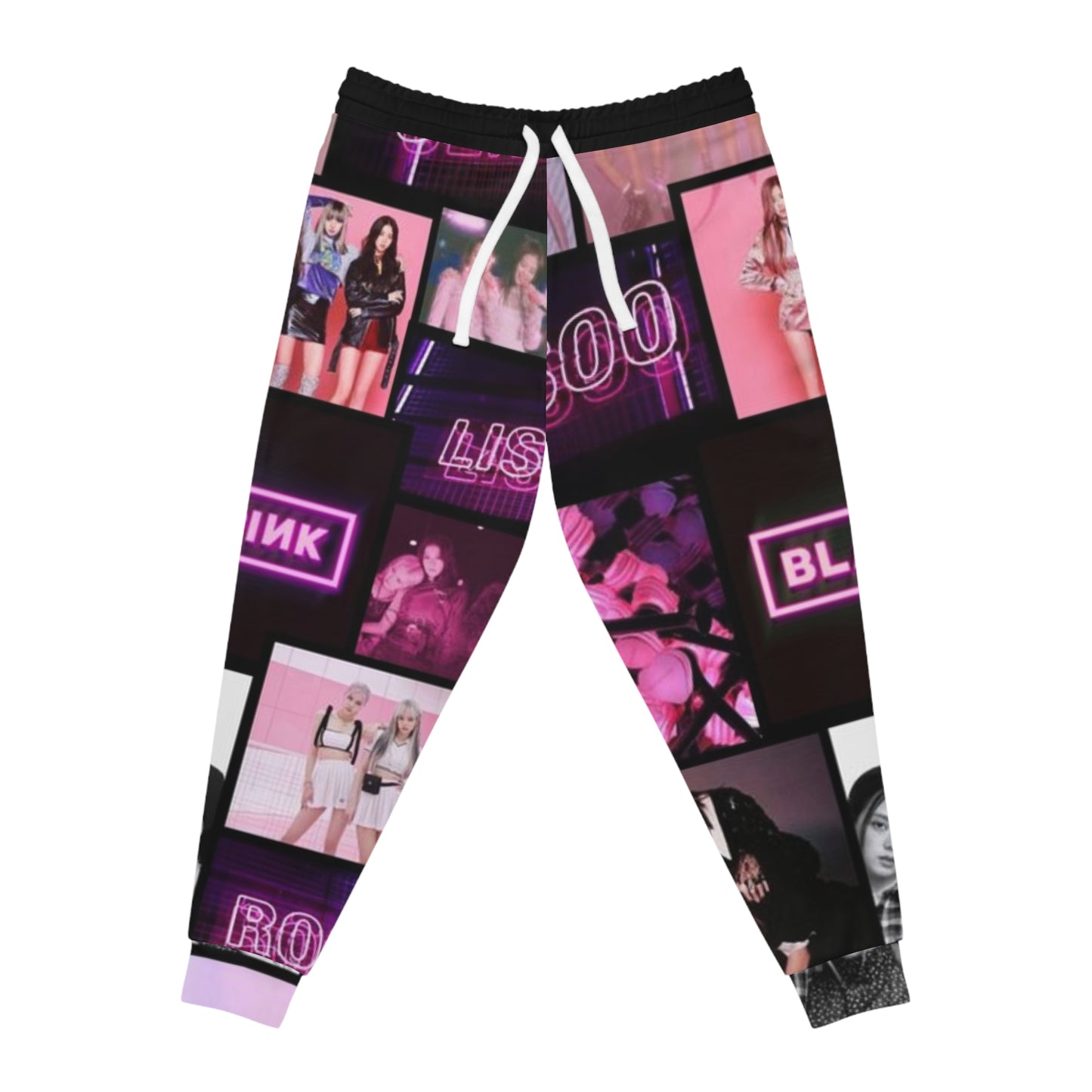 Kpop Girlband Sweatpants Blinks Unisex Athletic Joggers (AOP)