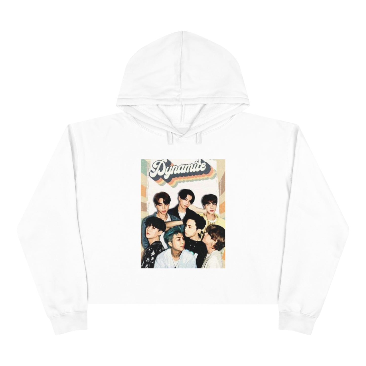 Kpop Boyband BTS Crop Hoodie Jacket