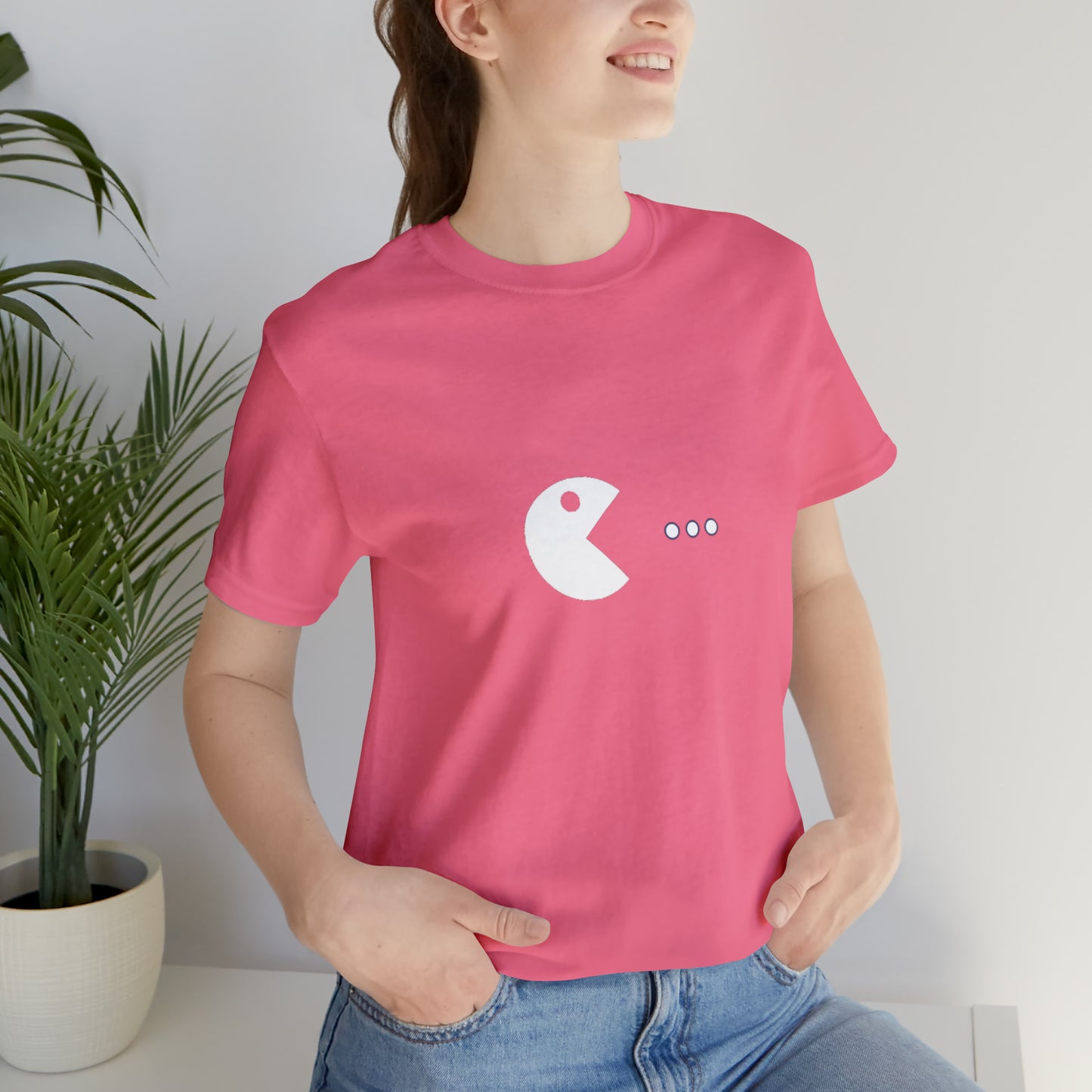 Couple Pacman Game Changer Unisex Jersey Short Sleeve Tee