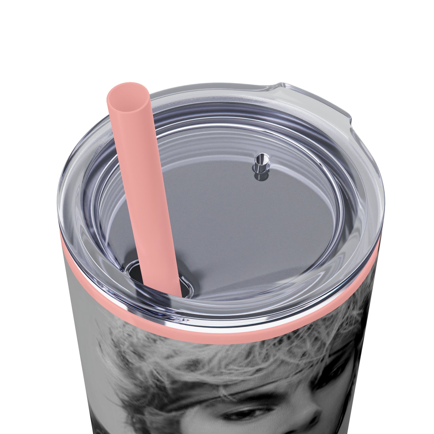 English Rockband Duran-Duran Skinny Tumbler with Straw, 20oz