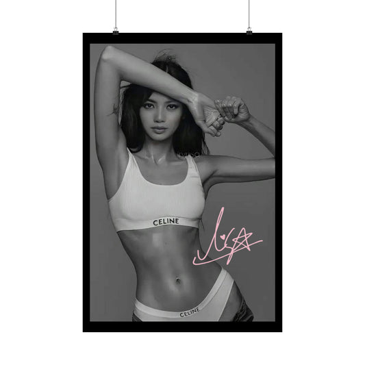 Kpop Girlband Lalisa Blinks Matte Vertical Posters