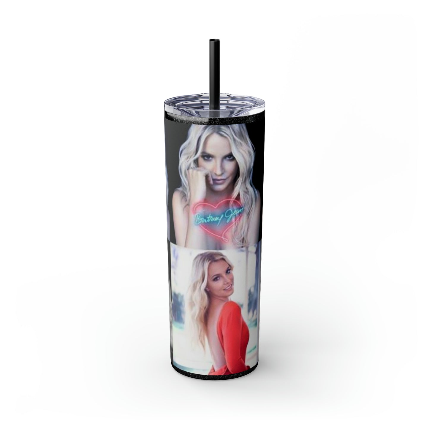 American PopStar Britney Spears Skinny Tumbler 20oz