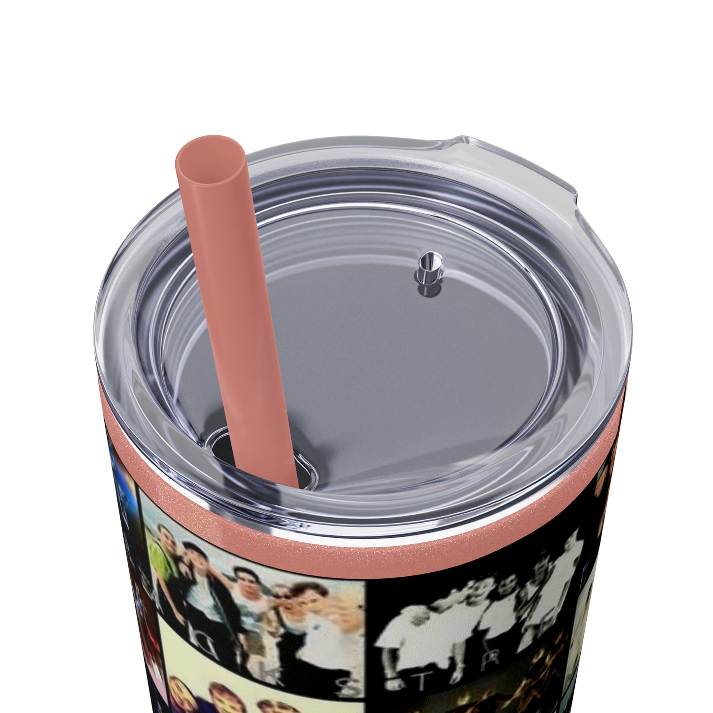 American Boyband Skinny Tumbler with Straw, 20oz