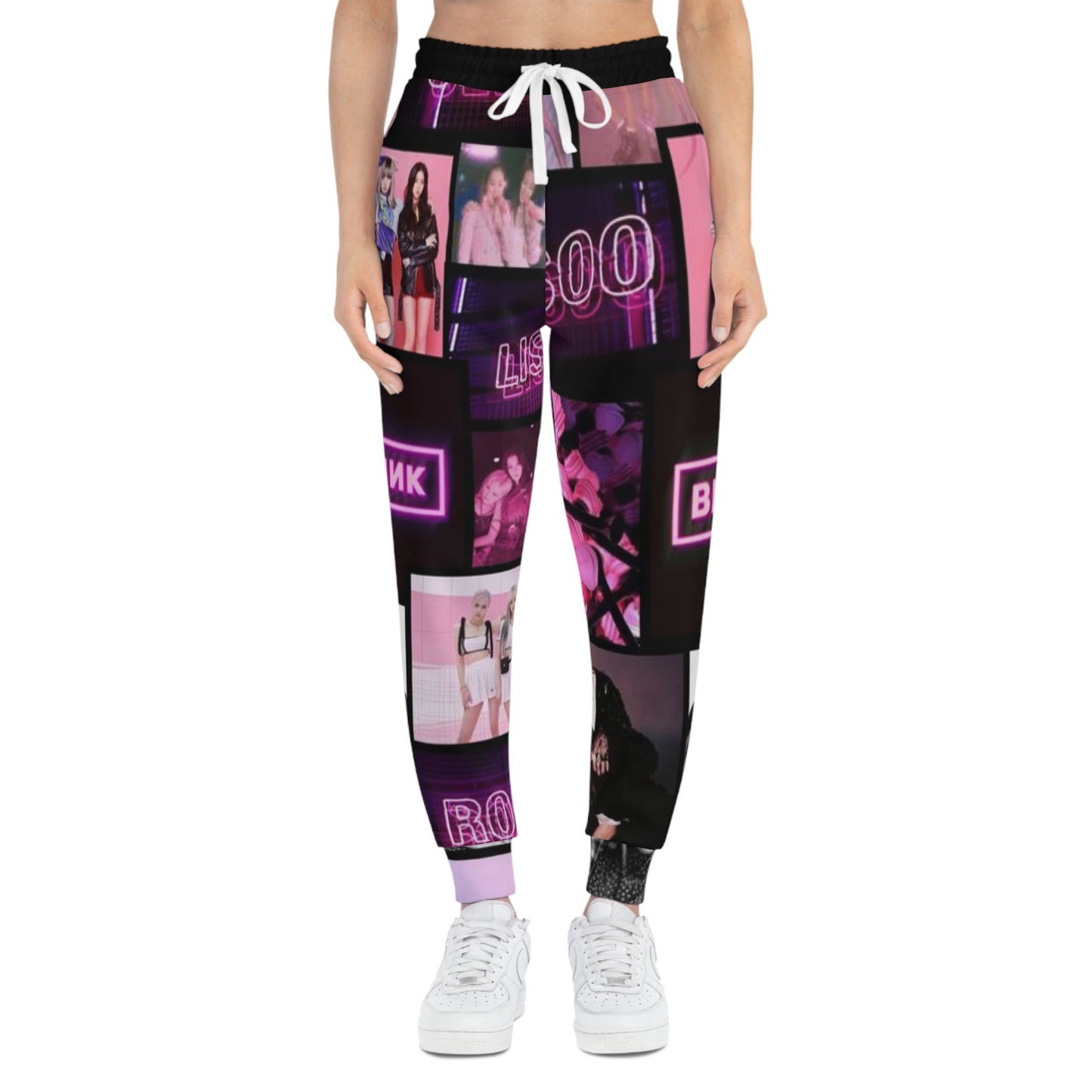 Kpop Girlband Sweatpants Blinks Unisex Athletic Joggers (AOP)