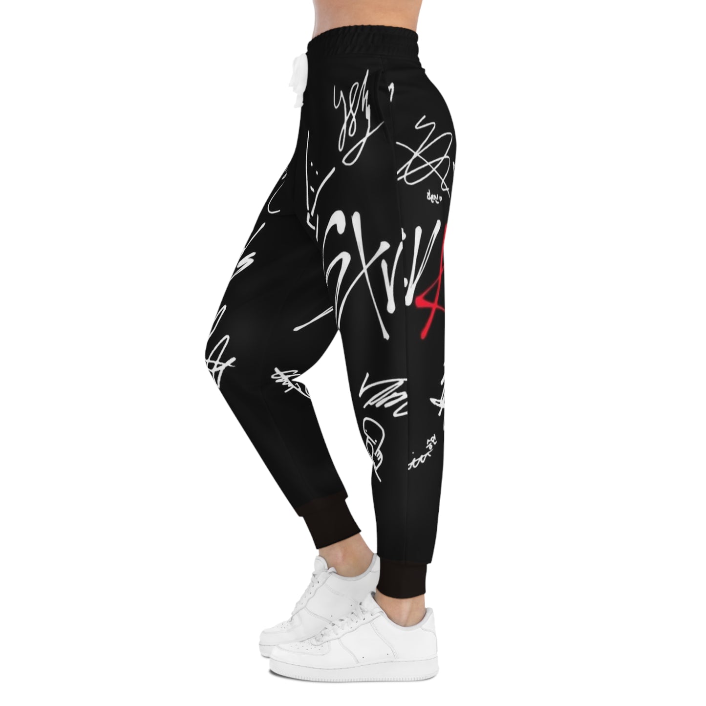 Kpop Boyband Apparel Straykids Unisex  Athletic Joggers (AOP)