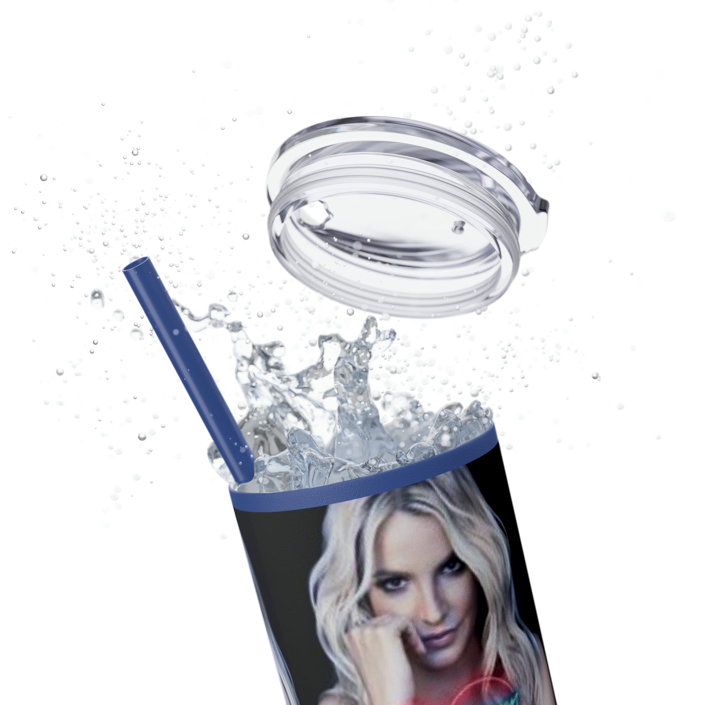 American PopStar Britney Spears Skinny Tumbler 20oz