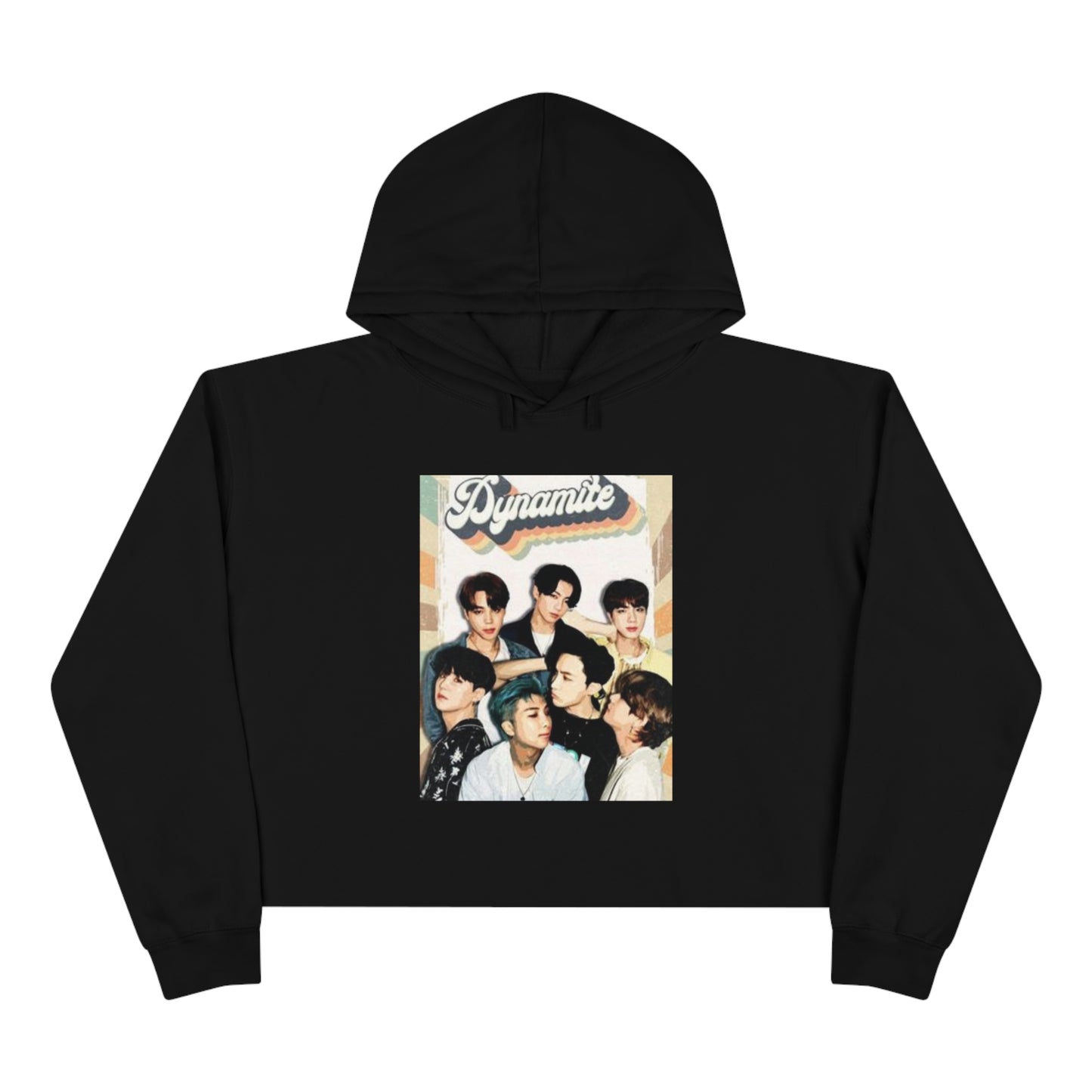 Kpop Boyband BTS Crop Hoodie Jacket