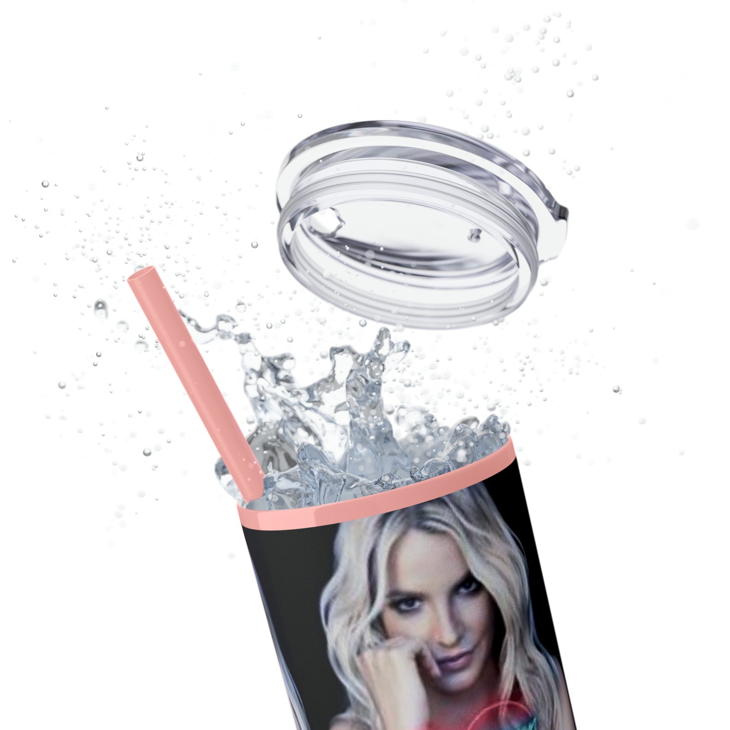 American PopStar Britney Spears Skinny Tumbler 20oz