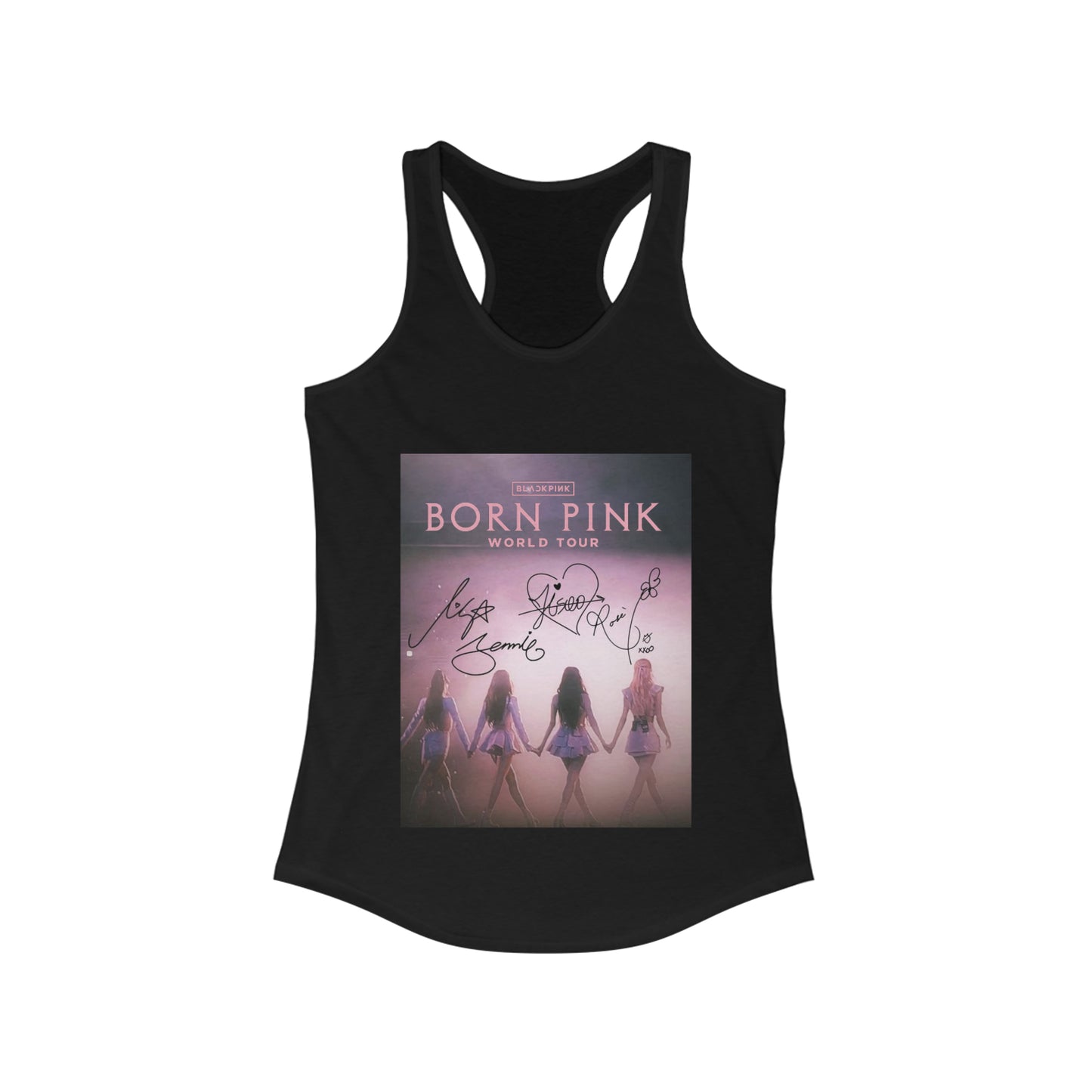 Kpop Girlband Merch Blinks Women's Ideal Racerback Tank