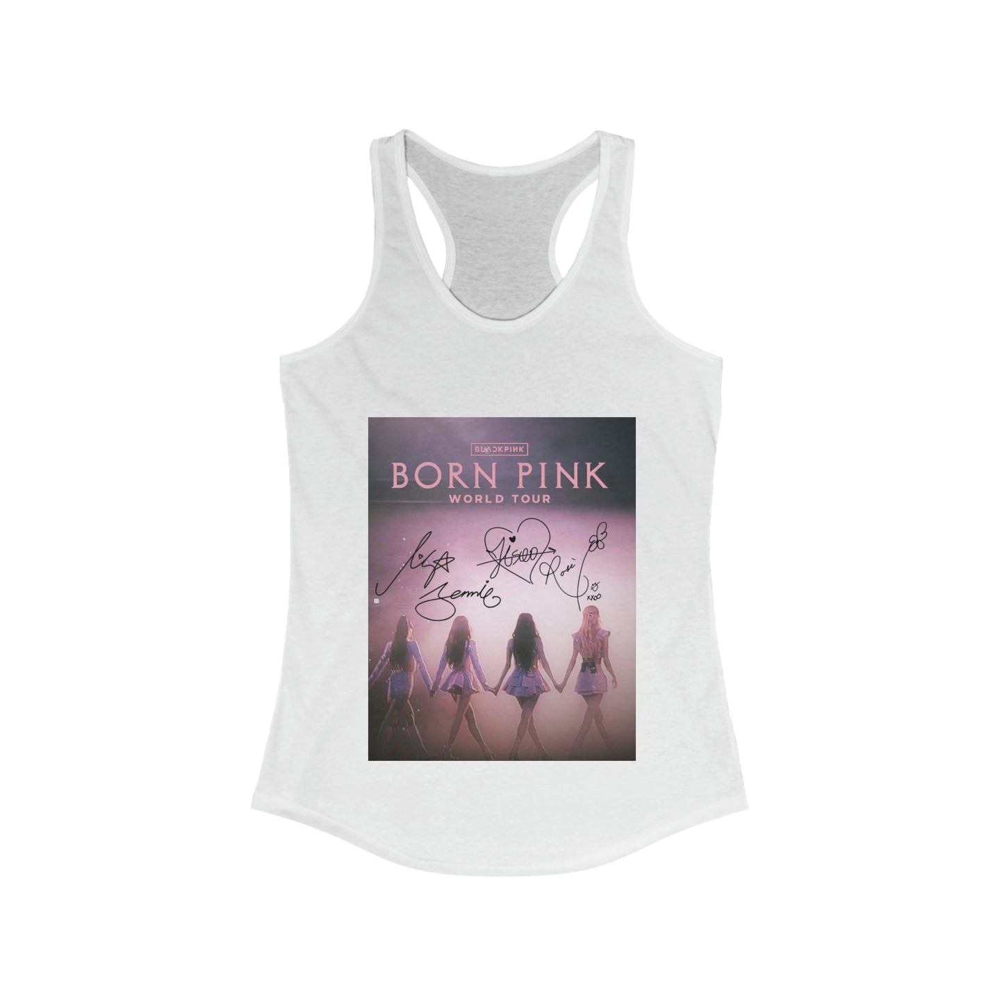 Kpop Girlband Merch Blinks Women's Ideal Racerback Tank