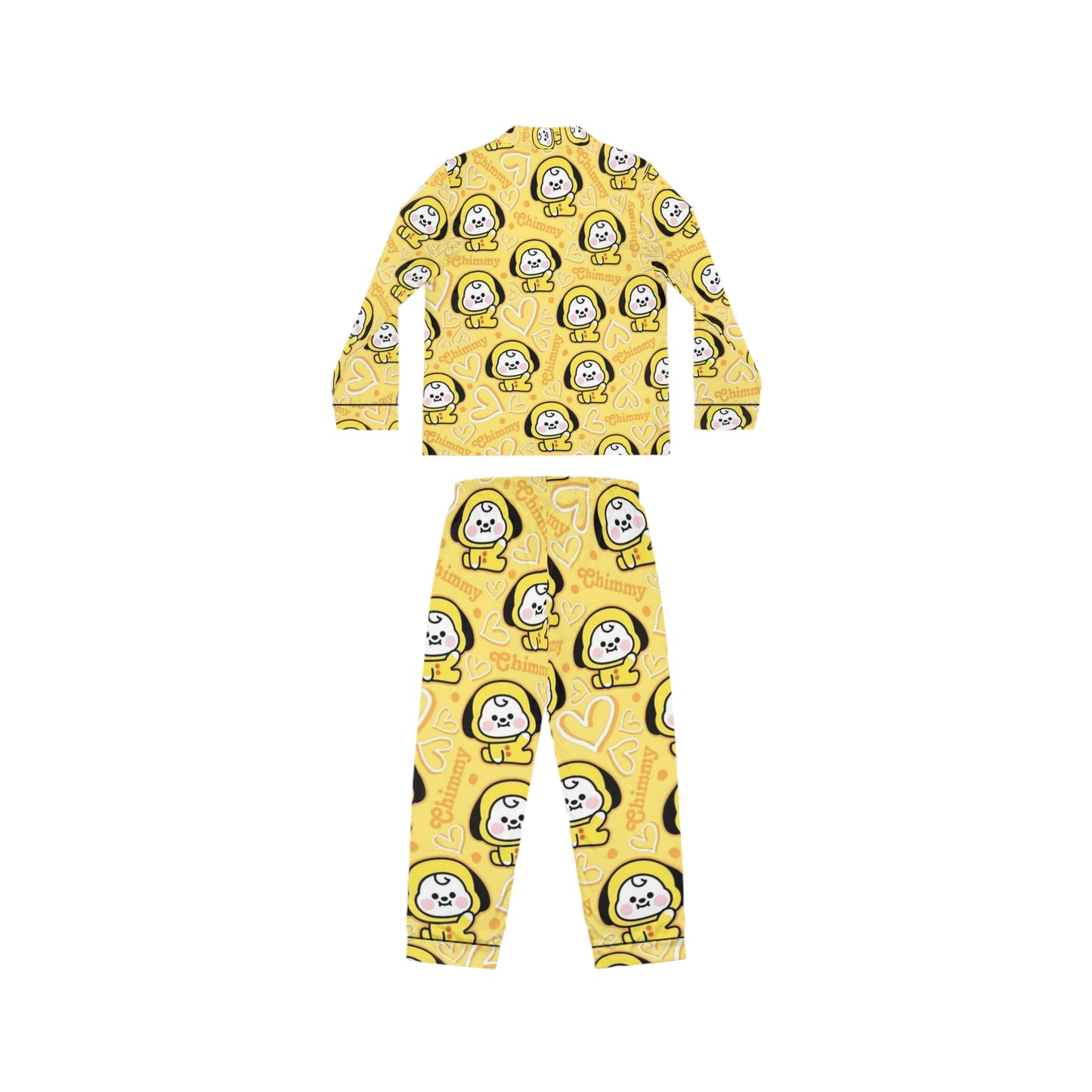 Kpop Sleepwear BTS BT21 Chimmy Women's Satin Pajamas (AOP)