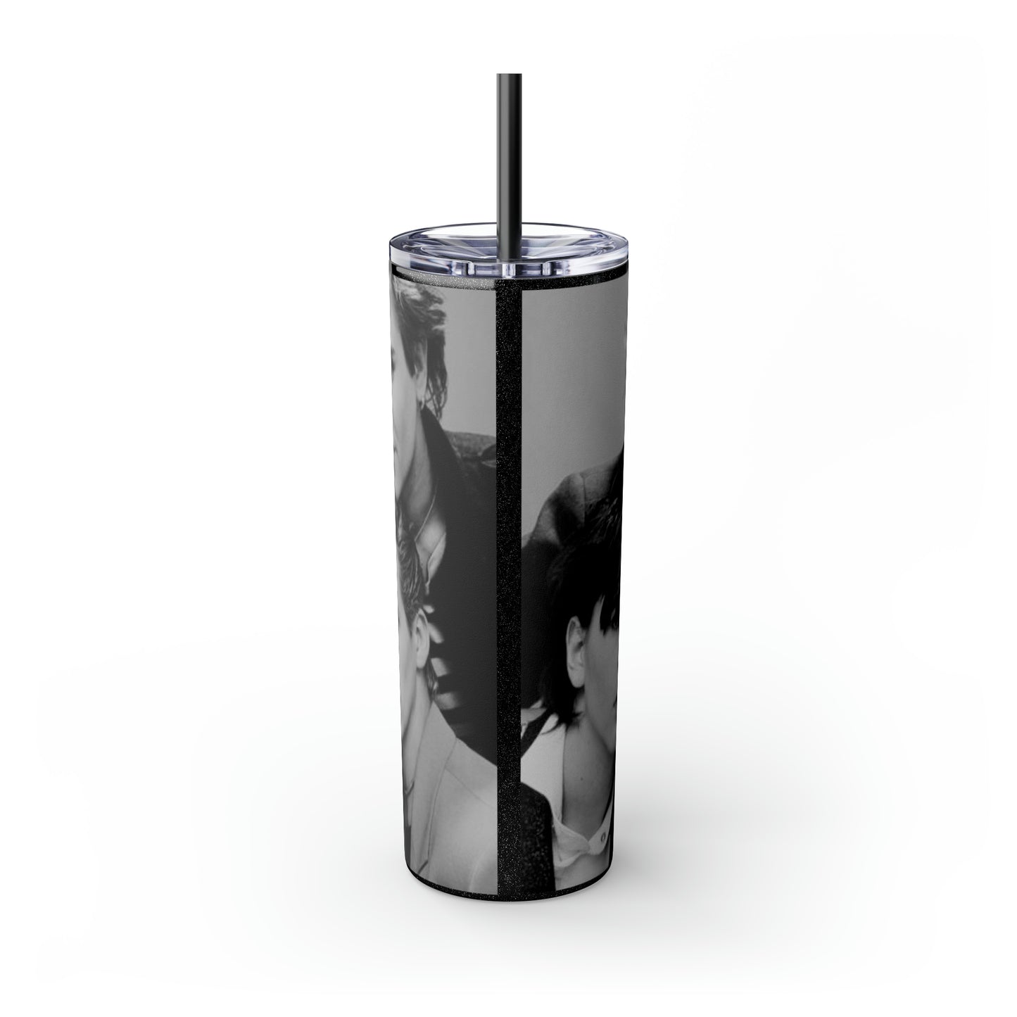 English Rockband Duran-Duran Skinny Tumbler with Straw, 20oz