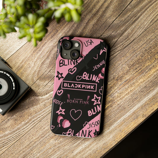 Kpop Girlband Merch Blinks Slim Phone Cases Custom Iphone Covers