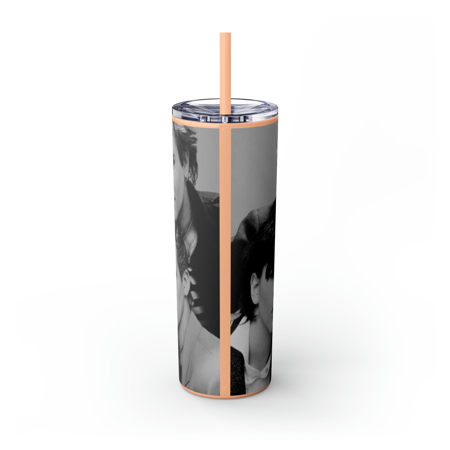 English Rockband Duran-Duran Skinny Tumbler with Straw, 20oz