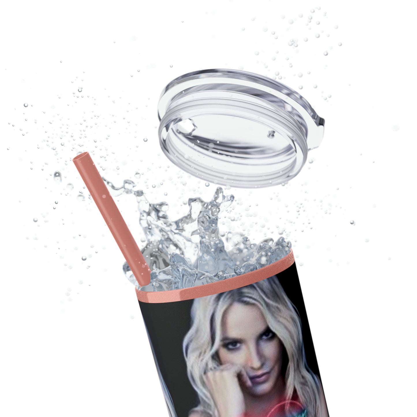 American PopStar Britney Spears Skinny Tumbler 20oz