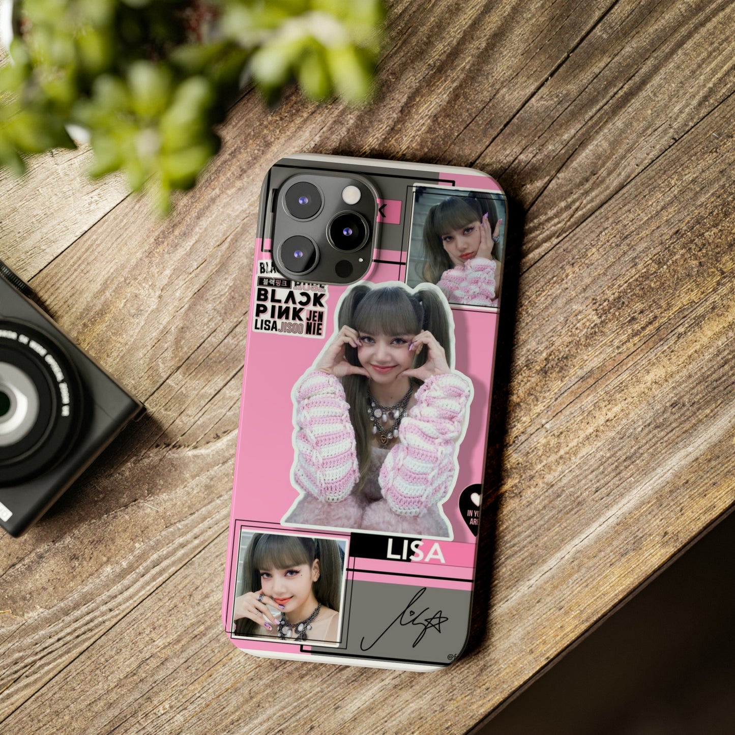 Kpop Boyband Lalisa Monoban Slim Phone Cases Custom Iphone Phonecover