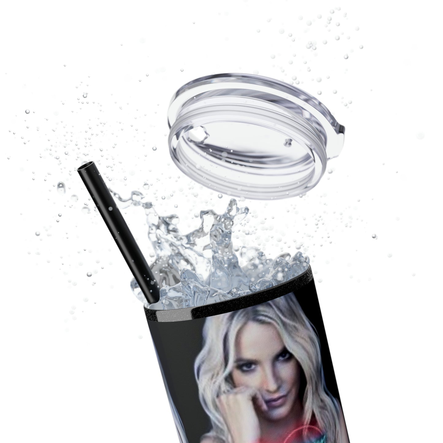 American PopStar Britney Spears Skinny Tumbler 20oz