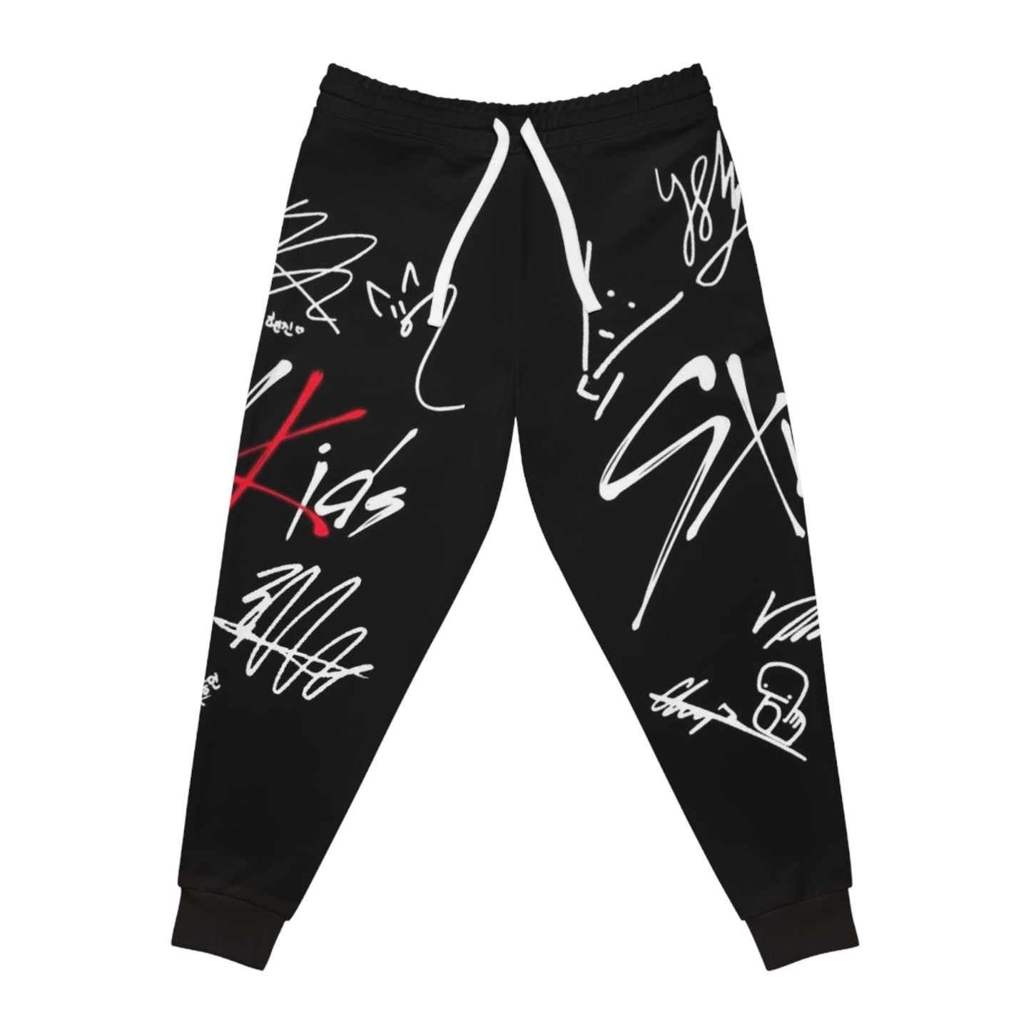 Kpop Boyband Apparel Straykids Unisex  Athletic Joggers (AOP)