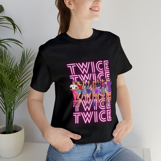 Kpop Girlband Twice Unisex Jersey Short Sleeve Tee