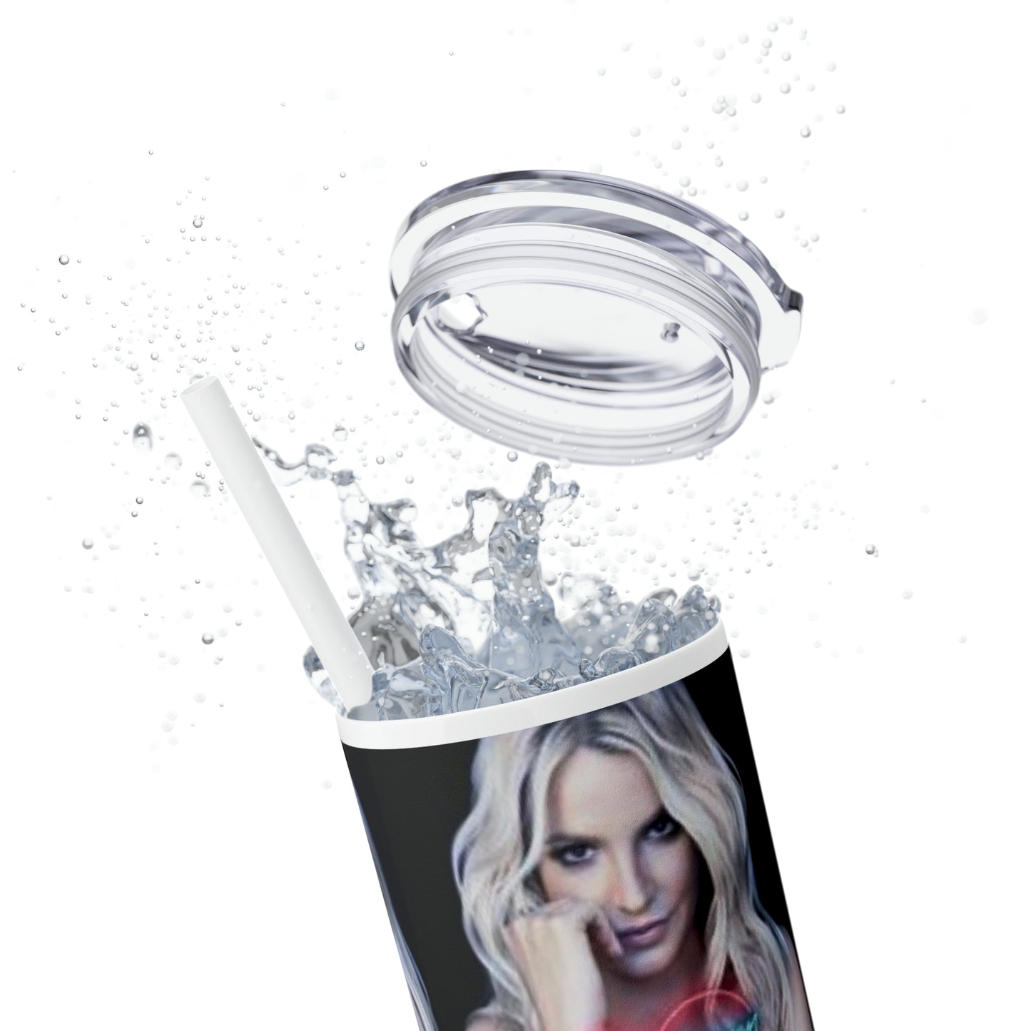 American PopStar Britney Spears Skinny Tumbler 20oz