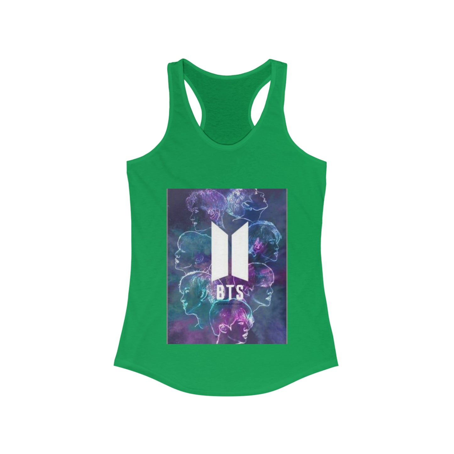 Kpop Boyband BTS Logo Ladies Tank Top Army Fan Gift Merch