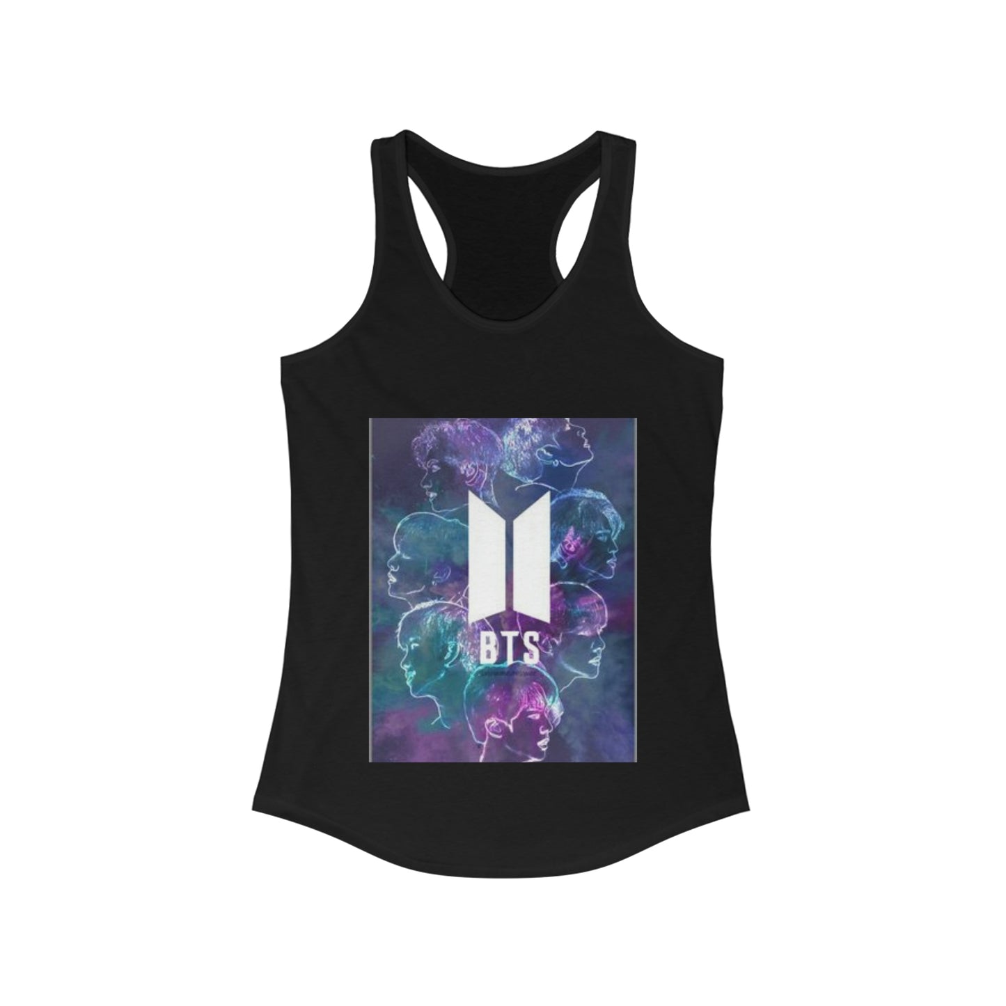 Kpop Boyband BTS Logo Ladies Tank Top Army Fan Gift Merch