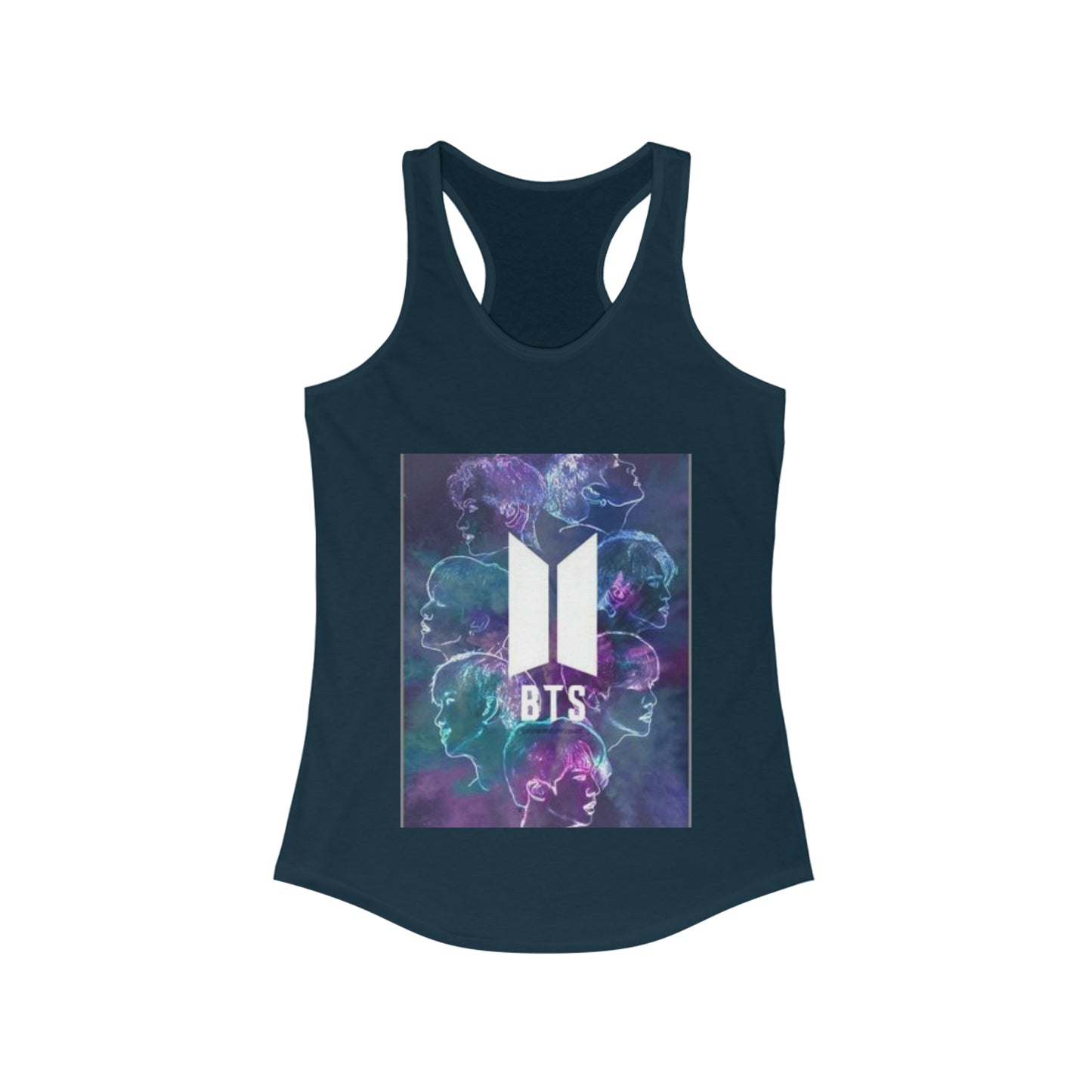 Kpop Boyband BTS Logo Ladies Tank Top Army Fan Gift Merch