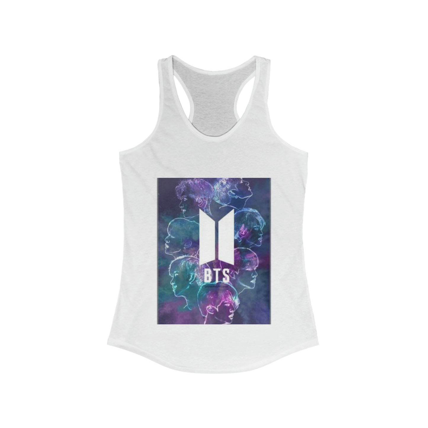 Kpop Boyband BTS Logo Ladies Tank Top Army Fan Gift Merch