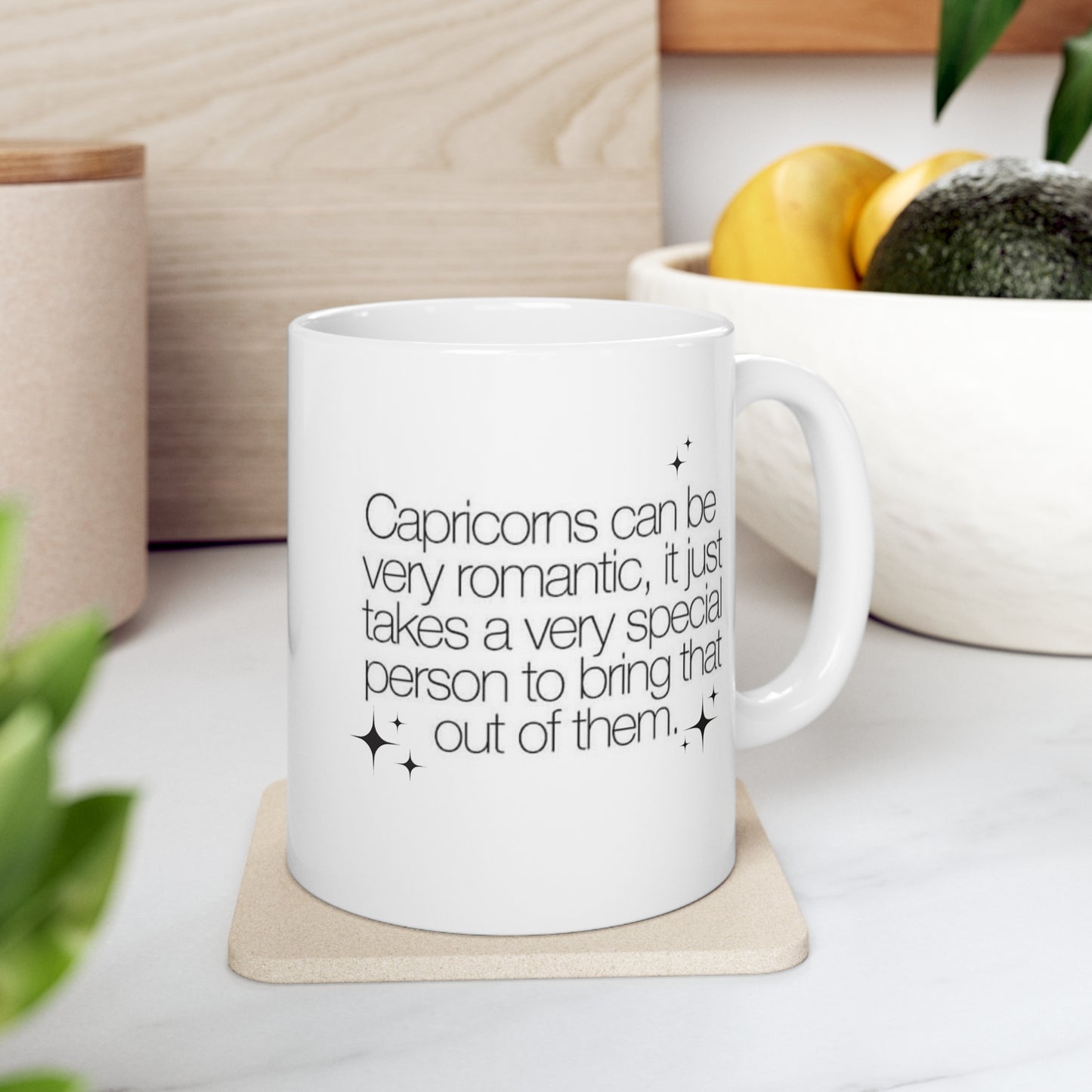 Kpop Girlband Jisoo Capricorn Zodiac Sign White Ceramic Coffee Mug 11oz, Kpop and Blinks fan Gift