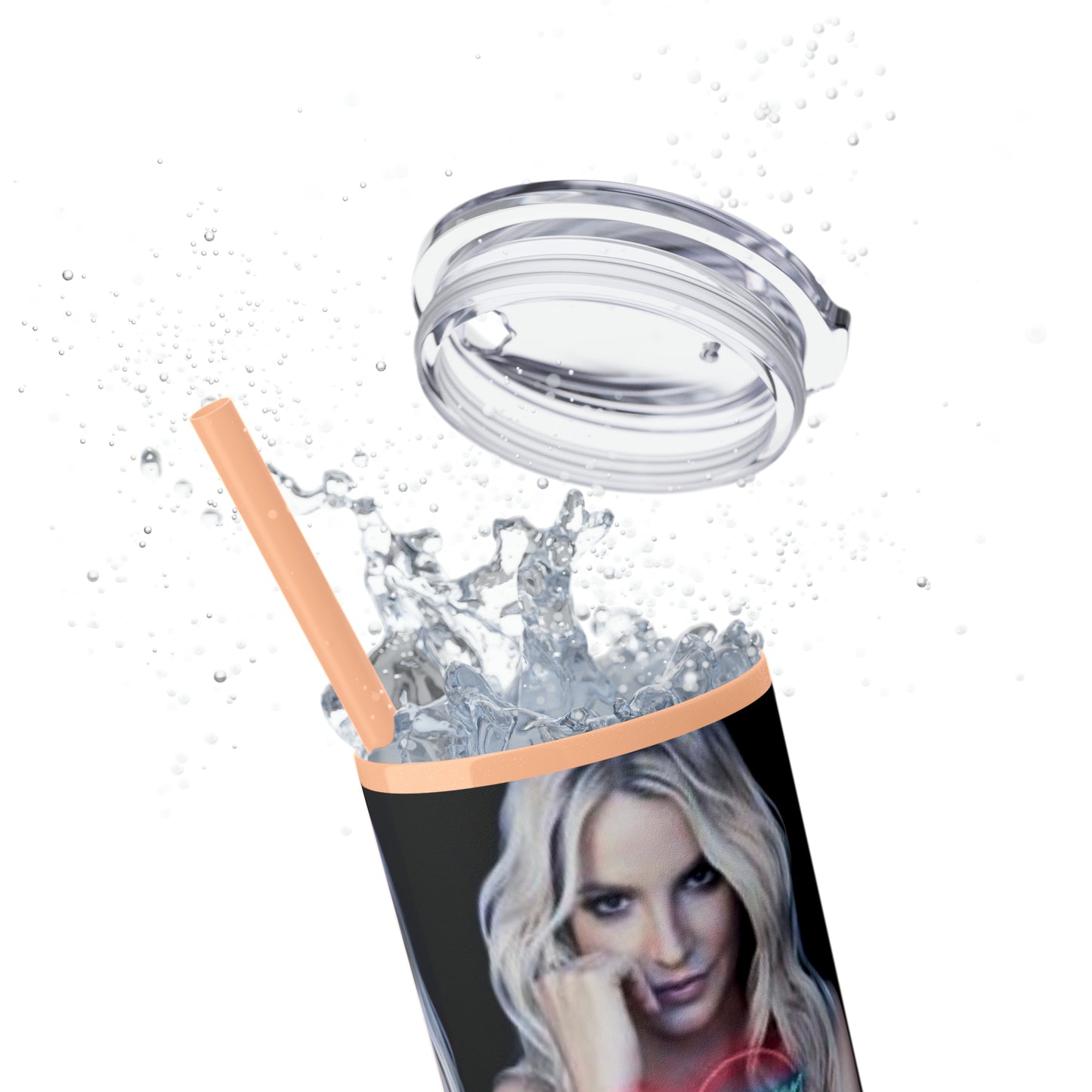 American PopStar Britney Spears Skinny Tumbler 20oz