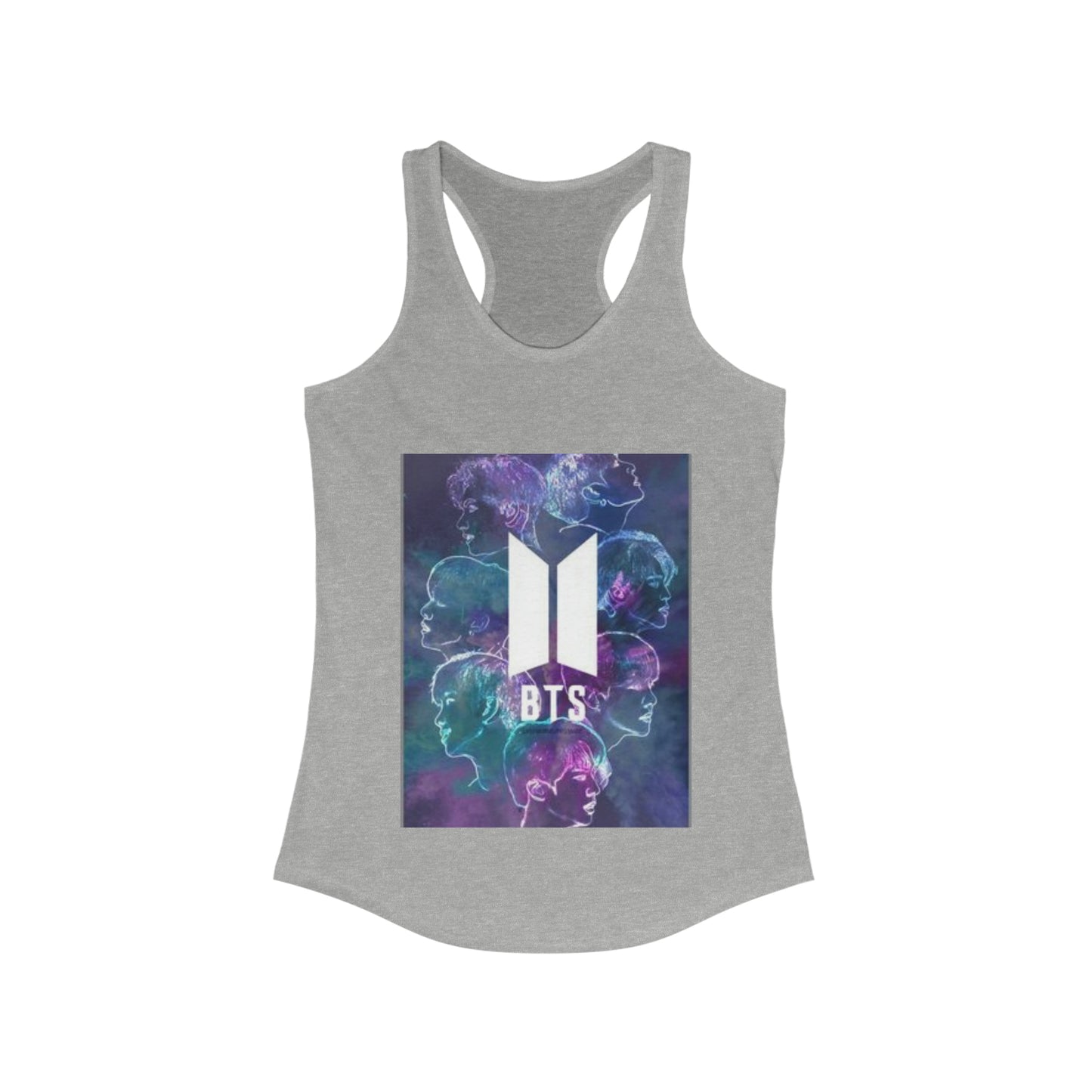 Kpop Boyband BTS Logo Ladies Tank Top Army Fan Gift Merch