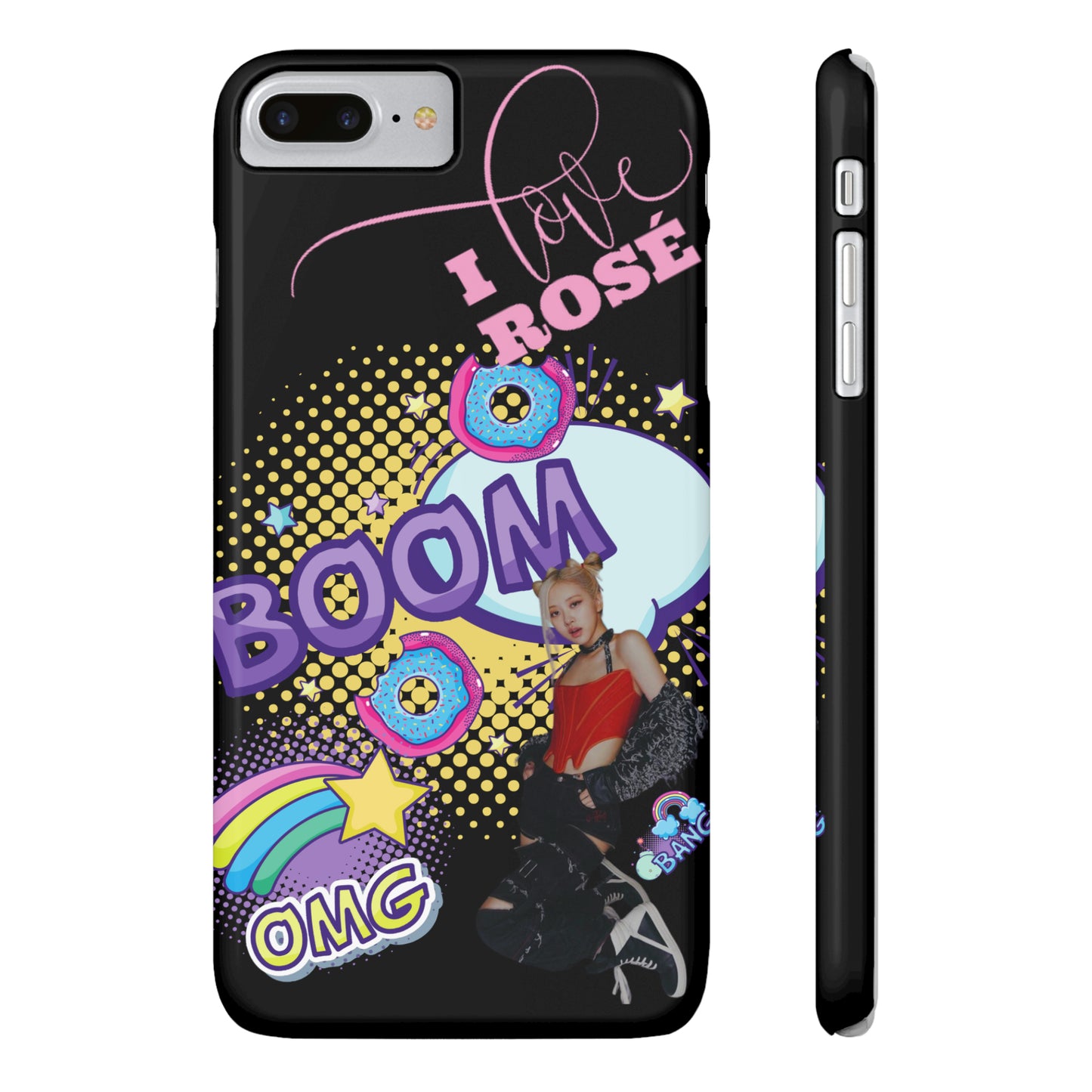 I Love Rosé Slim Phone Cases Kpop Iphone Cover