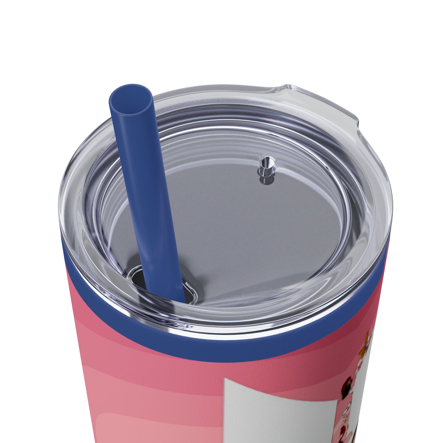 Kpop Boyband BTS Skinny Tumbler with Straw, 20oz Army Fan Gift Merch