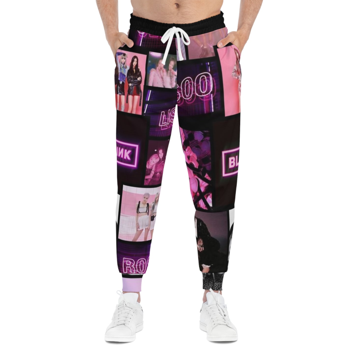 Kpop Girlband Sweatpants Blinks Unisex Athletic Joggers (AOP)