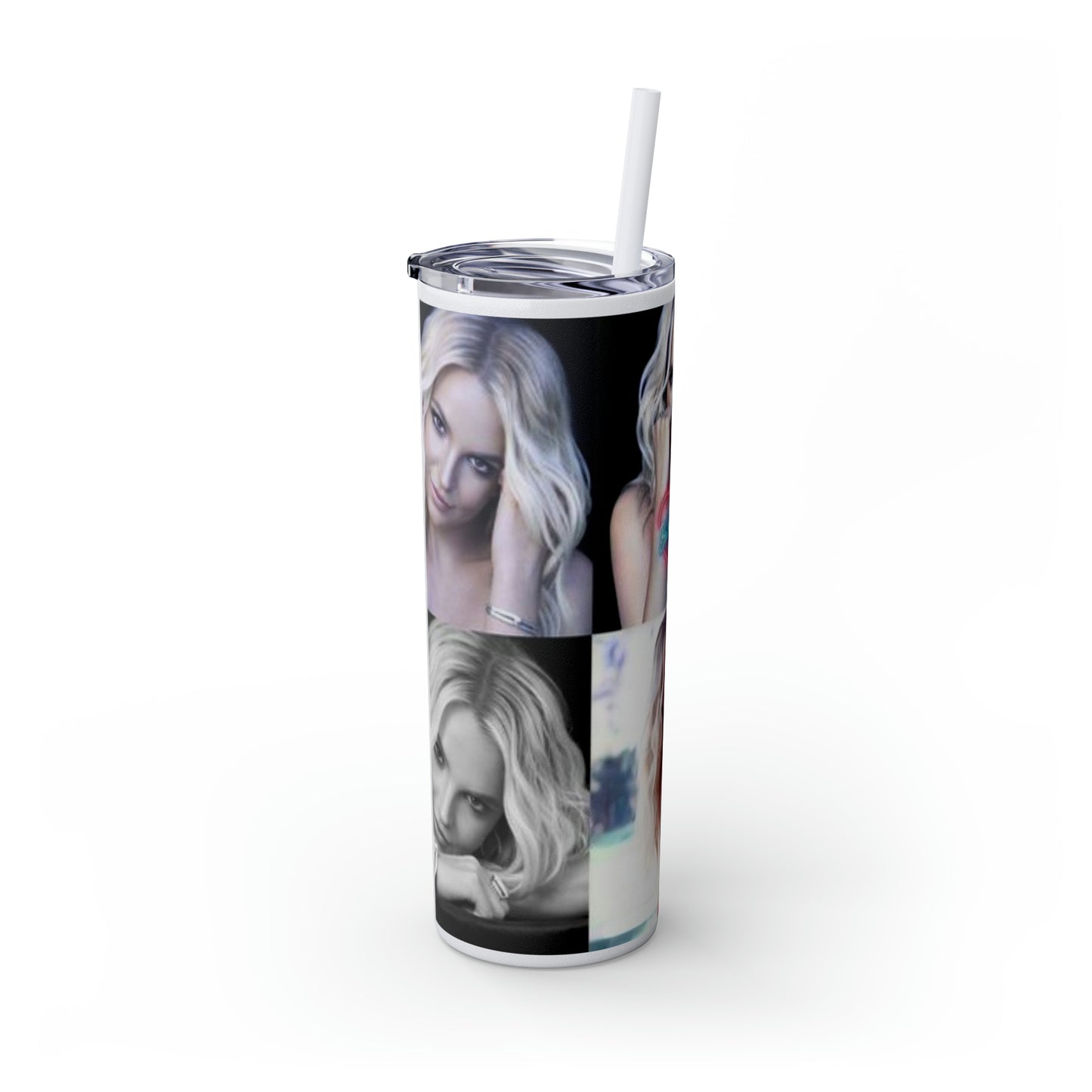 American PopStar Britney Spears Skinny Tumbler 20oz