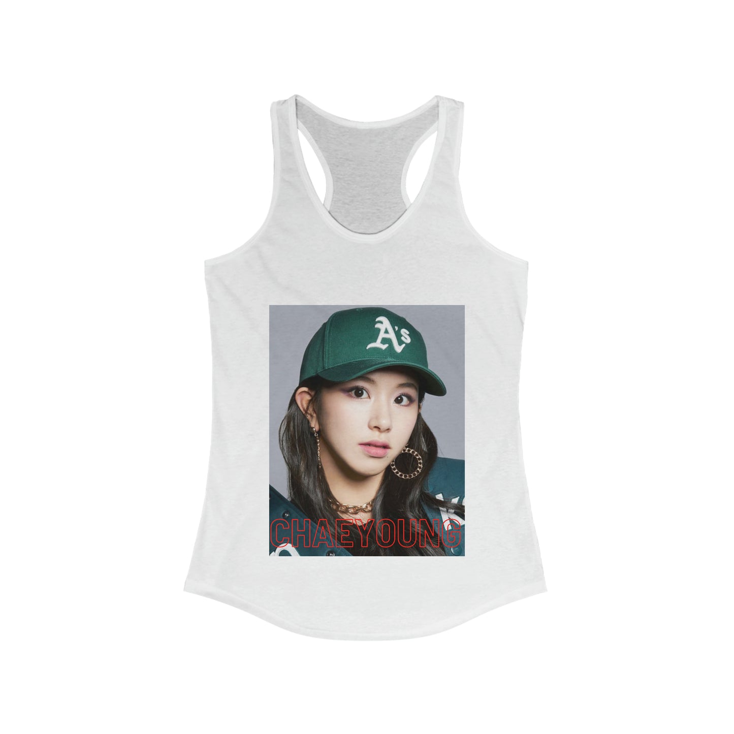 Kpop Girlband Twice Chaeyoung Women's Ideal Racerback Tank