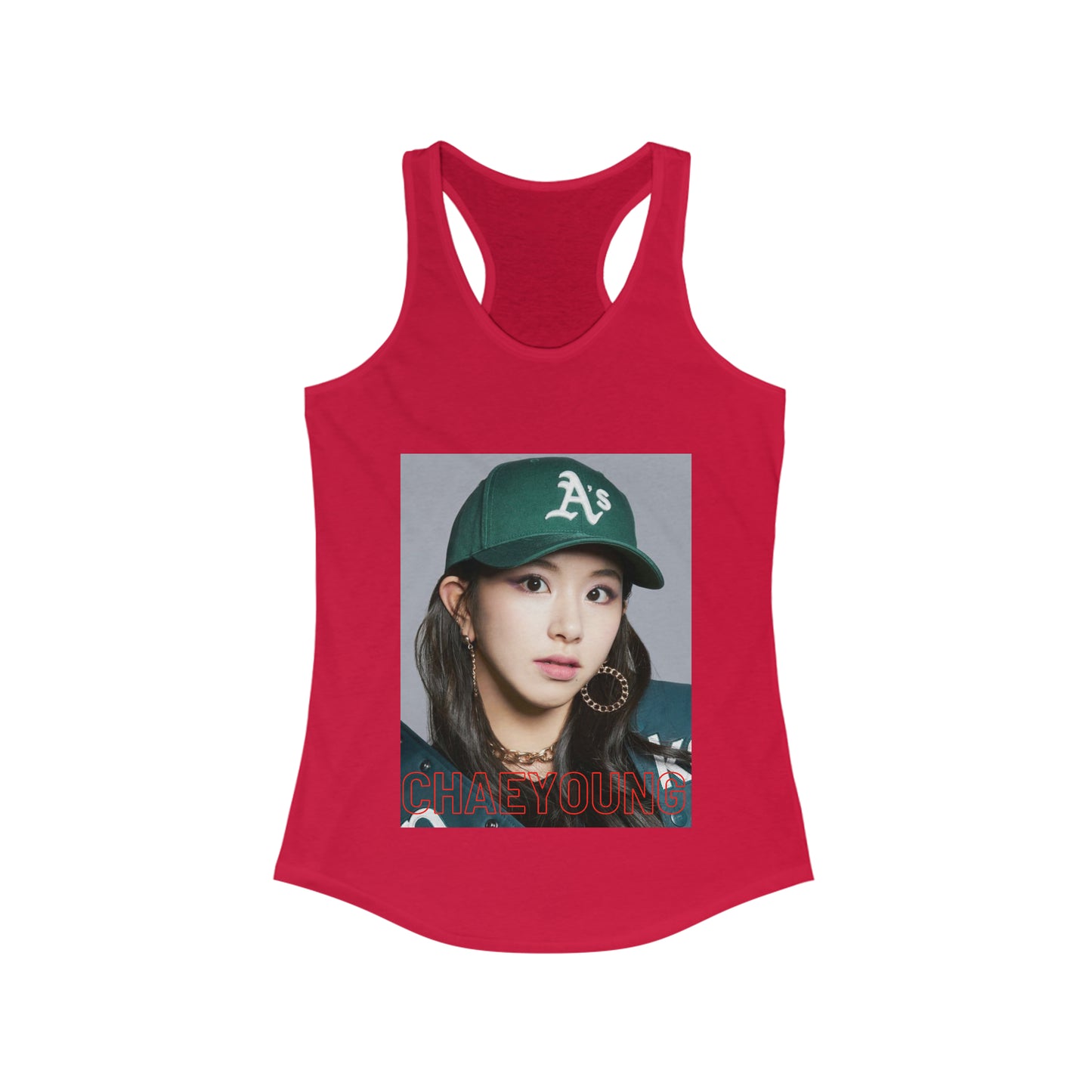 Kpop Girlband Twice Chaeyoung Women's Ideal Racerback Tank