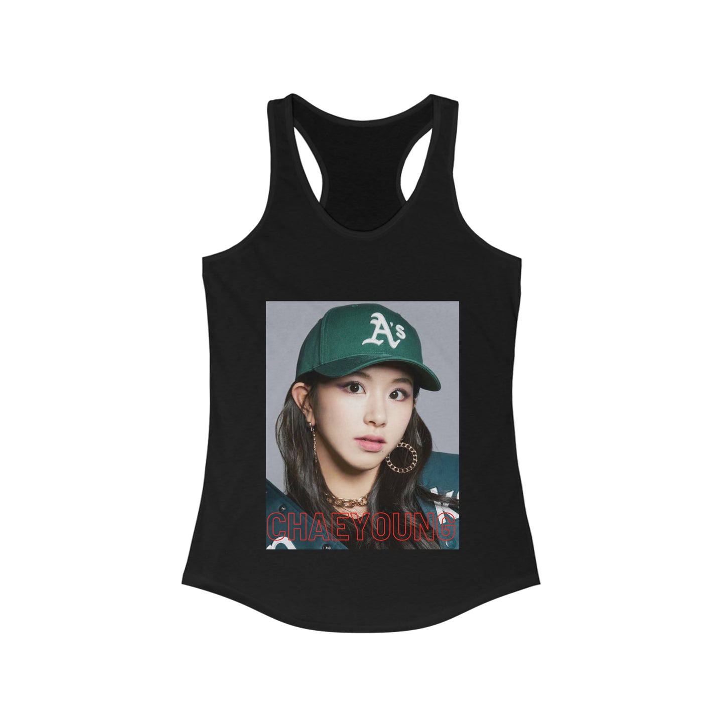 Kpop Girlband Twice Chaeyoung Women's Ideal Racerback Tank