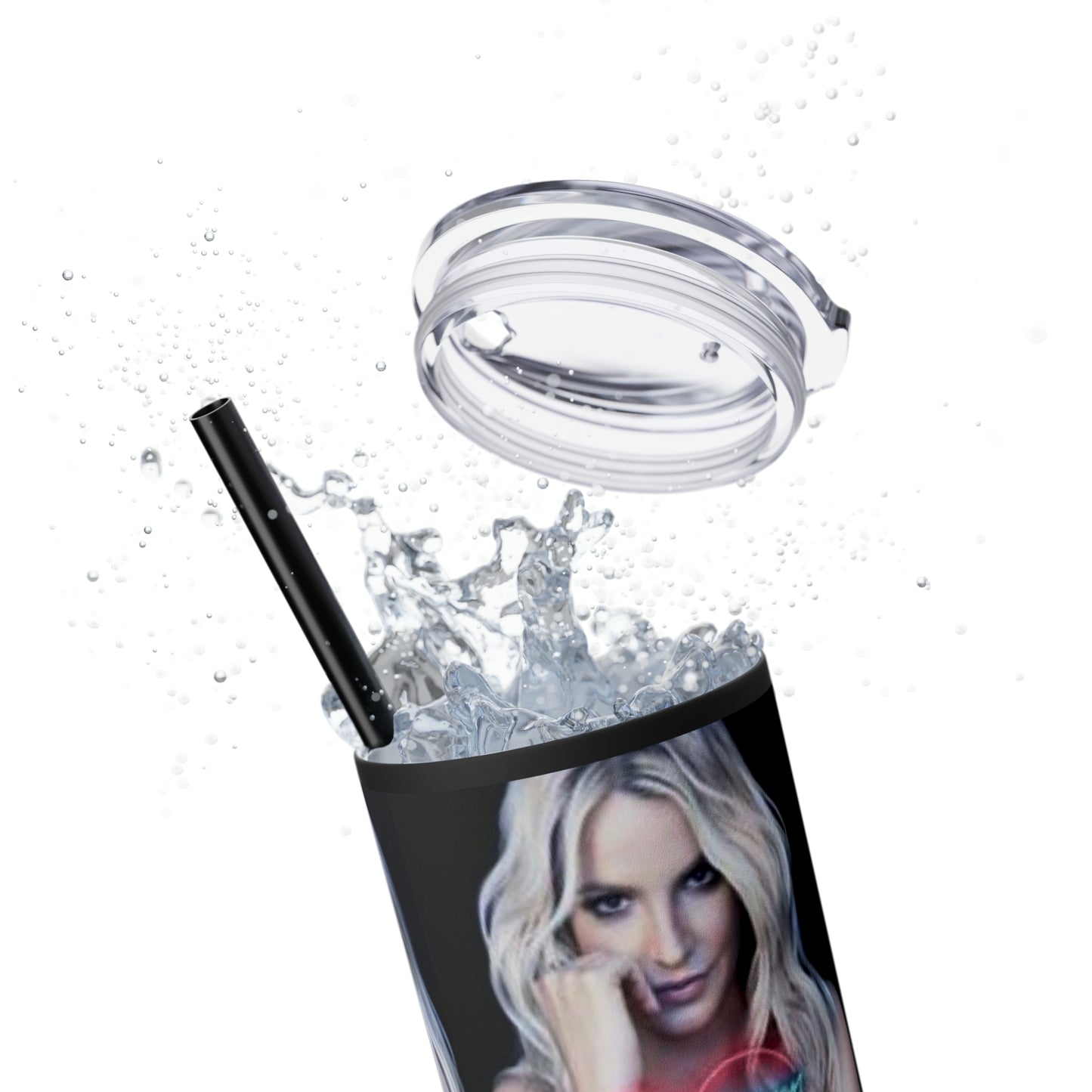 American PopStar Britney Spears Skinny Tumbler 20oz