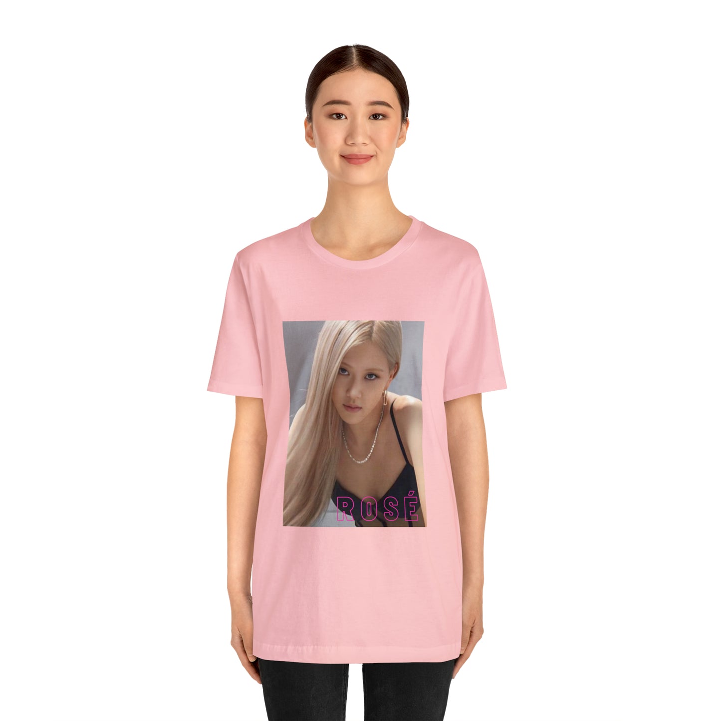 Kpop Girlband Rosé Blinks Unisex Jersey Short Sleeve Tee