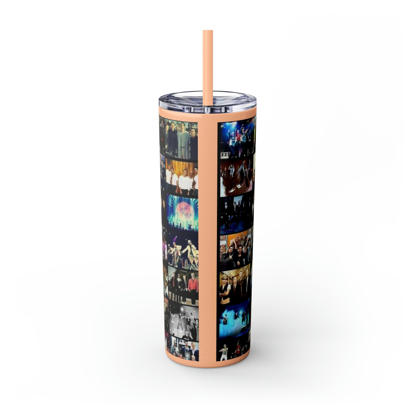 American Boyband Skinny Tumbler with Straw, 20oz