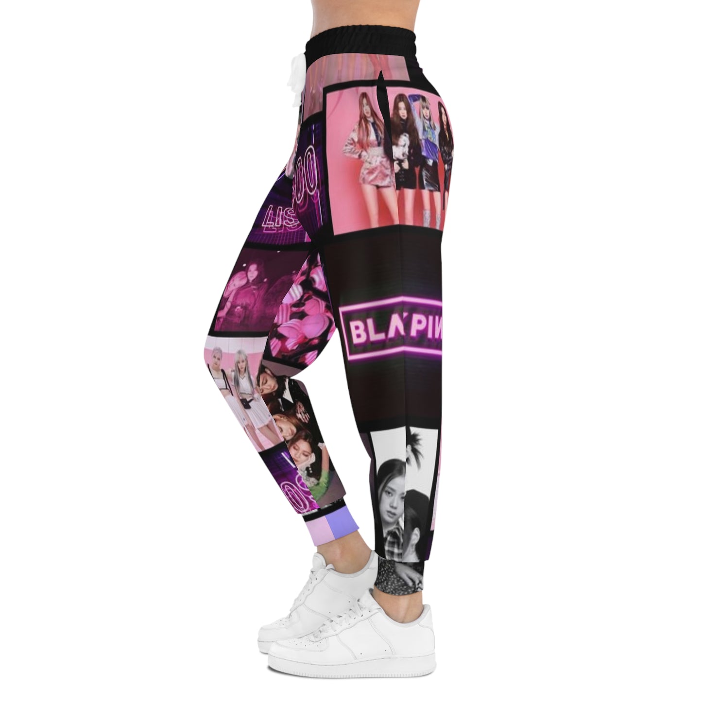 Kpop Girlband Sweatpants Blinks Unisex Athletic Joggers (AOP)